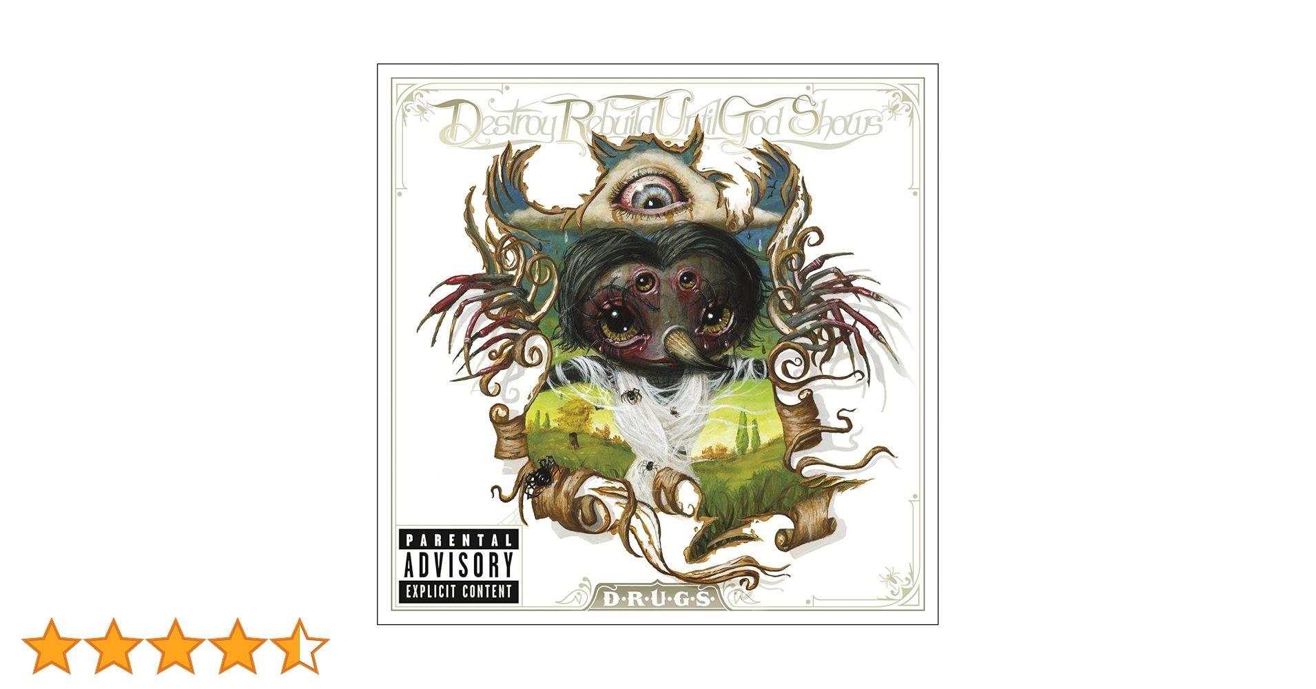メタルコア　Destroy Rebuild Until God Shows 廃盤 DESTROY REBUILD UNTIL GOD SHOWS / destroy rebuild (CD